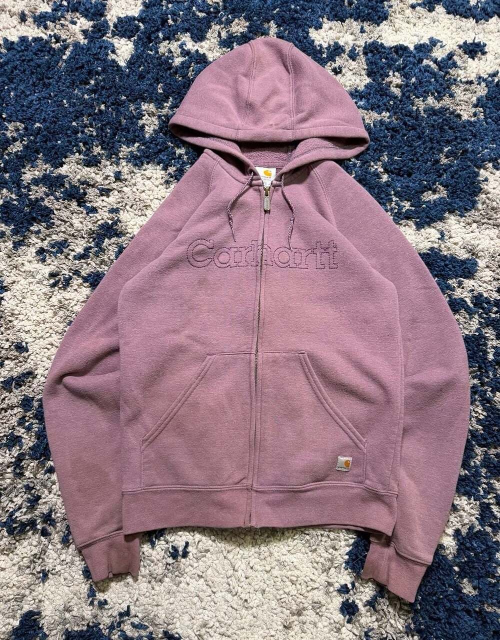 Carhartt For Women Full Zip Hoodie - Plum Purple - XS